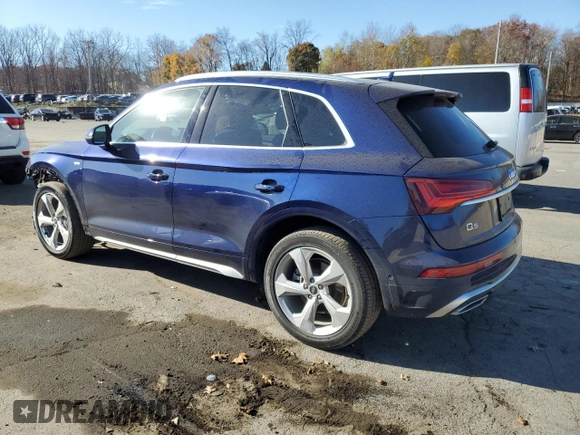 2024 Audi Q5 S line Prestige with VIN WA1FAAFY5R2024106, listed as a Copart auction lot 79076564 with 23,196 mi miles and Salvage title. Bid and sale history available at DreamBid. Image 2.