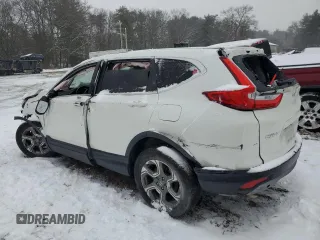2017 Honda CR-V EX-L with VIN 2HKRW2H87HH621147, listed as a Copart auction lot 43910075 with Not Provided miles and Non Repairable. Bid and sale history available at carsss.com. Image 2.