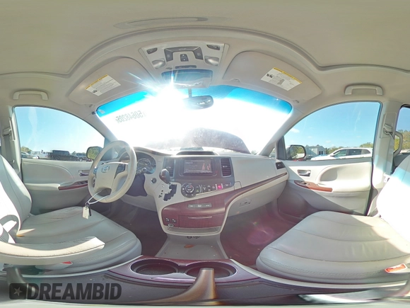 2013 Toyota Sienna XLE with VIN 5TDDK3DC5DS065463, listed as a Copart auction lot 50648205 with 112,779 mi miles and Salvage Title. Bid and sale history available at DreamBid. Image 16.