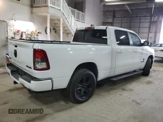 2022 Ram 1500 Big Horn with VIN 1C6SRFMT3NN391071, listed as a Copart auction lot 52592825 with 52,682 mi miles and Salvage title. Bid and sale history available at DreamBid. Image 3.