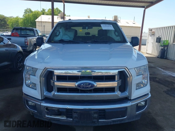 2017 Ford F-150 XL with VIN 1FTEW1C88HKD45868, listed as a IAAI auction lot 42004050 with 134,948 mi miles. Bid and sale history available at carsss.com. Image 12.