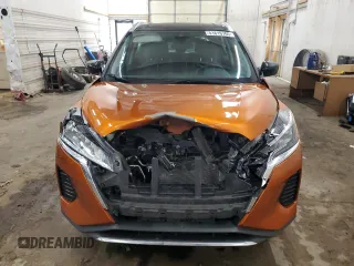 2021 Nissan Kicks SV with VIN 3N1CP5CV6ML502956, listed as a Copart auction lot 51616705 with 60,712 mi miles and Salvage Title. Bid and sale history available at carsss.com. Image 5.