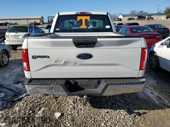 2017 Ford F-150 XL with VIN 1FTEW1EP1HFA40936, listed as a Copart auction lot 87836305 with 86,641 mi miles and Salvage Title. Bid and sale history available at carsss.com. Image 6.