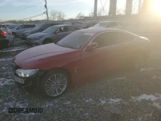 2015 BMW 4 Series 428i xDrive z VIN WBA3N9C51FK247791, wystawiony jako Copart lot #85983024 z przebiegiem 97 919 mil mil oraz Szkoda całkowita • Salvage title. Historia ofert i sprzedaży dostępna na DreamBid. Obrazek 1.