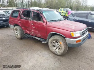 1997 Toyota 4Runner SR5 with VIN JT3HN86R8V0111044, listed as a IAAI auction lot 41900536 with 354,449 mi miles. Bid and sale history available at carsss.com. Image 1.