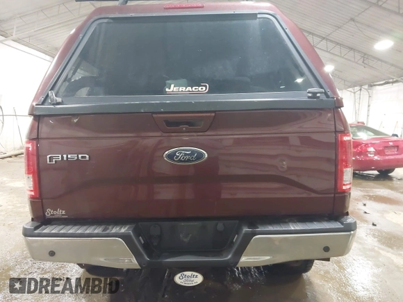 2016 Ford F-150 XLT with VIN 1FTEW1EP6GFA84087, listed as a IAAI auction lot 41548251 with 142,095 mi miles. Bid and sale history available at carsss.com. Image 15.
