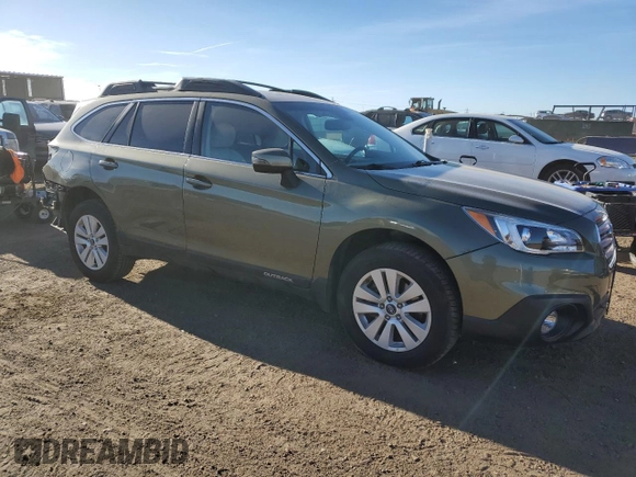 2016 Subaru Outback Premium with VIN 4S4BSBHC3G3330328, listed as a Copart auction lot 50614705 with 57,300 mi miles and Salvage title. Bid and sale history available at DreamBid. Image 4.