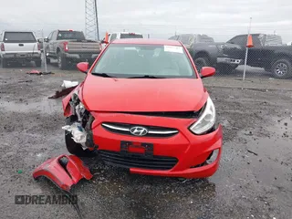 2015 Hyundai Accent GLS with VIN KMHCU4AE3FU806849, listed as a IAAI auction lot 41935761 with 147,784 mi miles. Bid and sale history available at carsss.com. Image 12.