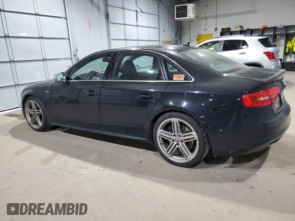 2013 Audi S4 Premium Plus with VIN WAUDGAFL1DA103025, listed as a Copart auction lot 82285234 with 120,742 mi miles and Salvage Title. Bid and sale history available at carsss.com. Image 2.