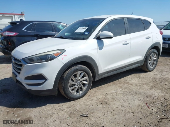 2018 Hyundai Tucson SE with VIN KM8J23A40JU669361, listed as a IAAI auction lot 41633583 with 97,884 mi miles. Bid and sale history available at carsss.com. Image 18.