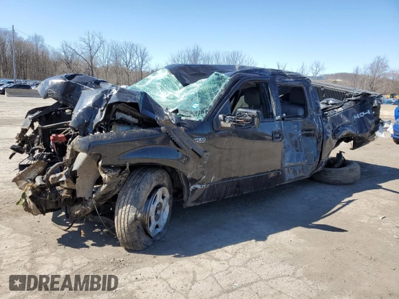 2013 Ford F-150 XL with VIN 1FTFW1EFXDKF73963, listed as a Copart auction lot 52572415 with 0 mi miles and Salvage Title. Bid and sale history available at carsss.com. Image 1.