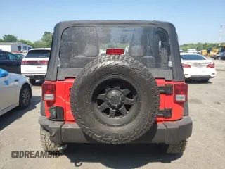 2018 Jeep Wrangler Willys Wheeler W with VIN 1C4AJWAG8JL897178, listed as a Copart auction lot 62576405 with 12,381 mi miles and Salvage title. Bid and sale history available at DreamBid. Image 6.