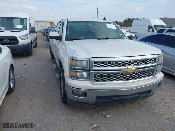 2015 Chevrolet Silverado 1500 LT with VIN 3GCPCREC5FG256216, listed as a IAAI auction lot 41598523 with 172,575 mi miles. Bid and sale history available at carsss.com. Image 1.