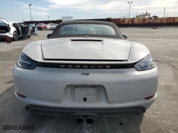 2021 Porsche 718 Boxster with VIN WP0CA2A80MS210358, listed as a Copart auction lot 46411675 with 41,953 mi miles and Salvage Title. Bid and sale history available at carsss.com. Image 6.
