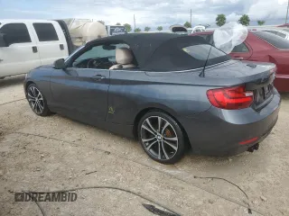 2017 BMW 2 Series 230i with VIN WBA2K9C34HV647350, listed as a Copart auction lot 74210834 with 24,412 mi miles and Non repairable. Bid and sale history available at DreamBid. Image 2.