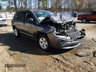 2016 Jeep Compass 75th Anniversary with VIN 1C4NJCBB2GD716954, listed as a Copart auction lot 48696415 with 0 mi miles and Salvage Title. Bid and sale history available at carsss.com. Image 14.