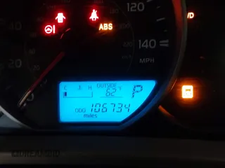 2016 Toyota RAV4 LE with VIN 2T3BFREV7GW450556, listed as a IAAI auction lot 41815720 with 106,734 mi miles. Bid and sale history available at carsss.com. Image 7.