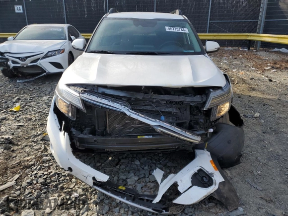 2023 Kia Seltos Nightfall with VIN KNDEUCA21P7423098, listed as a Copart auction lot 46778785 with 47,015 mi miles and Salvage Title. Bid and sale history available at carsss.com. Image 5.