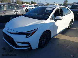 2024 Toyota Corolla Hybrid LE with VIN JTDBCMFE3R3044984, listed as a IAAI auction lot 41593723 with 1,702 mi miles. Bid and sale history available at carsss.com. Image 17.