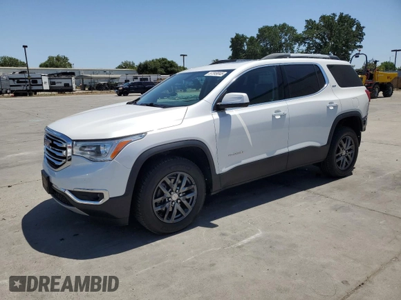 2018 GMC Acadia SLT with VIN 1GKKNMLSXJZ149886, listed as a Copart auction lot 57349045 with 60,792 mi miles and Salvage title. Bid and sale history available at DreamBid. Image 1.
