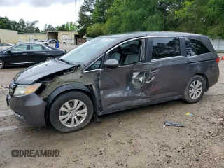 2015 Honda Odyssey EX-L z VIN 5FNRL5H69FB059868, wystawiony jako Copart lot #56237765 z przebiegiem 116 090 mil mil oraz Szkoda całkowita • Salvage title. Historia ofert i sprzedaży dostępna na DreamBid. Obrazek 1.
