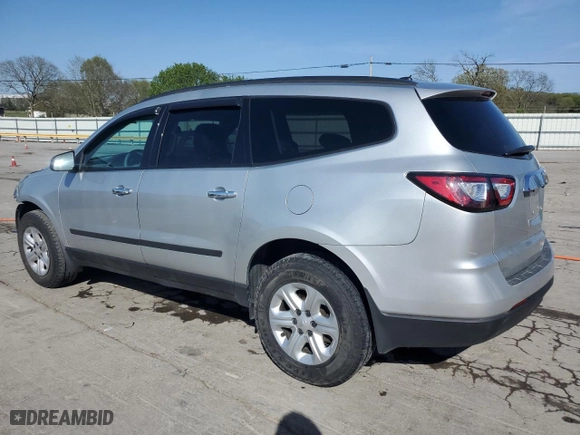 2015 Chevrolet Traverse LS with VIN 1GNKRFED2FJ358692, listed as a Copart auction lot 52548145 with 0 mi miles and Salvage Title. Bid and sale history available at carsss.com. Image 2.