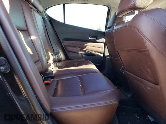 2016 Acura TLX V6 with VIN 19UUB2F31GA008235, listed as a Copart auction lot 46113275 with Not Provided miles and Salvage Title. Bid and sale history available at carsss.com. Image 10.
