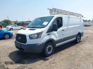2016 Ford Transit Cargo with VIN 1FTYE1ZM1GKB27189, listed as a IAAI auction lot 40110239 with 131,106 mi miles and . Bid and sale history available at carsss.com. Image 2.