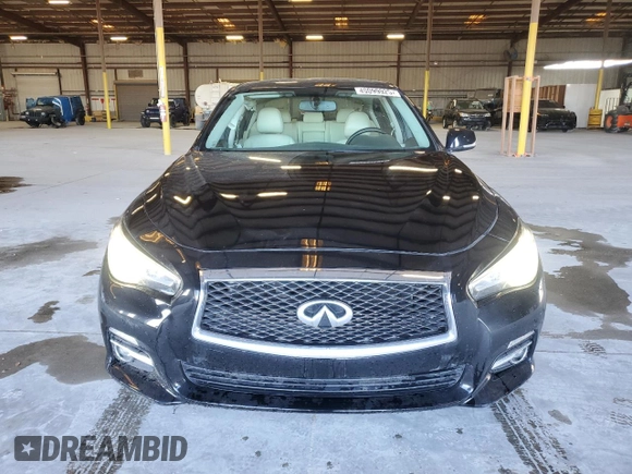 2017 Infiniti Q50 Signature Edition with VIN JN1EV7AP5HM735799, listed as a Copart auction lot 49099925 with 73,007 mi miles and Salvage Title. Bid and sale history available at DreamBid. Image 5.