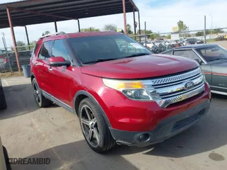 2013 Ford Explorer Limited with VIN 1FM5K8F89DGA59861, listed as a IAAI auction lot 41847886 with 201,243 mi miles. Bid and sale history available at carsss.com. Image 1.
