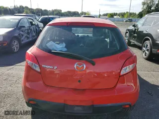 2011 Mazda Mazda2 Sport with VIN JM1DE1HY0B0108639, listed as a Copart auction lot 71036144 with 73,999 mi miles and Salvage Title. Bid and sale history available at carsss.com. Image 6.