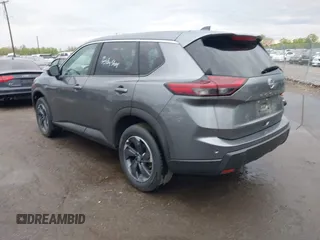 2025 Nissan Rogue SV with VIN 5N1BT3BA6SC817137, listed as a IAAI auction lot 42028063 with 3,742 mi miles and . Bid and sale history available at DreamBid. Image 3.