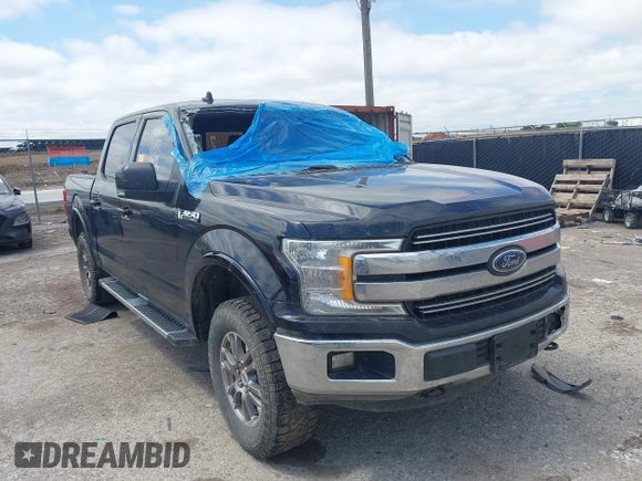 2020 Ford F-150 XL with VIN 1FTEW1E53LKF08891, listed as a IAAI auction lot 42184587 with Not provided miles and . Bid and sale history available at DreamBid. Image 1.