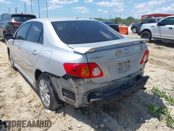 2010 Toyota Corolla with VIN 2T1BU4EE3AC516238, listed as a IAAI auction lot 42013212 with 103,257 mi miles. Bid and sale history available at carsss.com. Image 3.