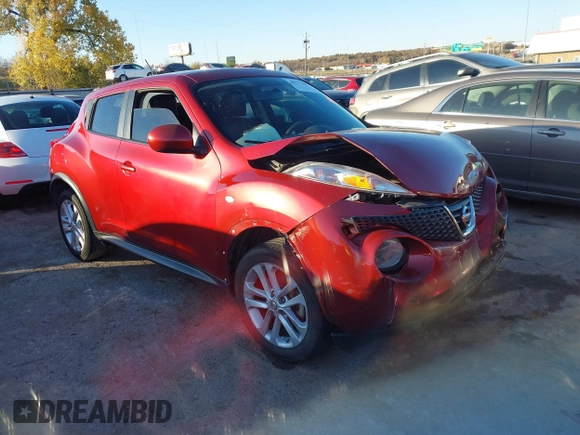 2011 Nissan Juke SL with VIN JN8AF5MR6BT021630, listed as a IAAI auction lot 40977169 with 83,909 mi miles. Bid and sale history available at carsss.com. Image 1.