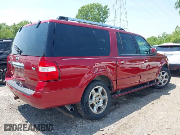2013 Ford Expedition Max Limited z VIN 1FMJK2A55DEF33048, wystawiony jako IAAI lot #42388240 z przebiegiem 244 265 mil mil oraz . Historia ofert i sprzedaży dostępna na DreamBid. Obrazek 4.