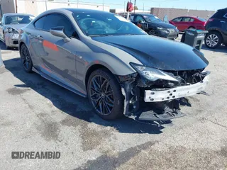 2023 Lexus RC with VIN JTHGZ5BC0P5027350, listed as a IAAI auction lot 41845101 with 17,656 mi miles. Bid and sale history available at carsss.com. Image 1.