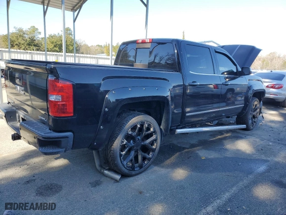 2015 GMC Sierra 1500 Denali with VIN 3GTU2WEJ1FG237214, listed as a Copart auction lot 43529915 with 0 mi miles and Salvage Title. Bid and sale history available at carsss.com. Image 3.