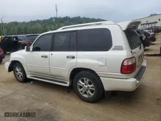 2004 Lexus LX 470 with VIN JTJHT00W743538680, listed as a Copart auction lot 66269864 with 201,802 mi miles and Salvage Title. Bid and sale history available at carsss.com. Image 2.