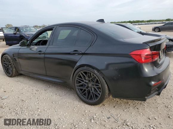 2016 BMW M3 z VIN WBS8M9C54G5E68129, wystawiony jako Copart lot #50089505 z przebiegiem 56 321 mil mil oraz Szkoda całkowita • Salvage title. Historia ofert i sprzedaży dostępna na DreamBid. Obrazek 2.
