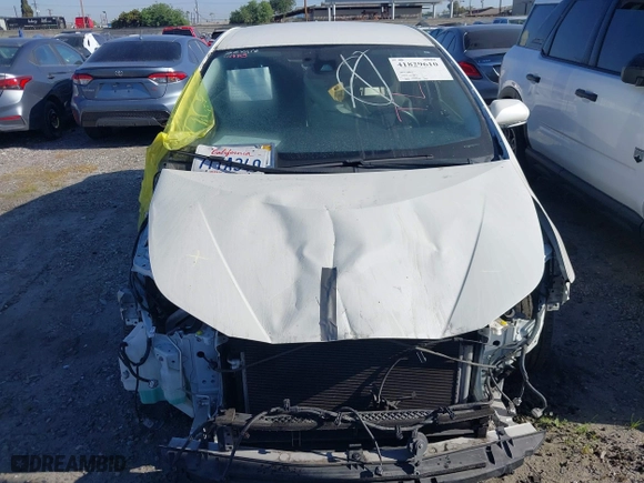 2016 Toyota Prius Four with VIN JTDKARFU3G3017761, listed as a IAAI auction lot 41829610 with 66,486 mi miles. Bid and sale history available at carsss.com. Image 12.