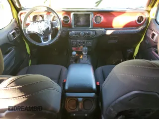 2022 Jeep Wrangler Unlimited Rubicon z VIN 1C4HJXFN4NW244038, wystawiony jako Copart lot #87279694 z przebiegiem Nie podano mil oraz Nie do naprawy • Non repairable. Historia ofert i sprzedaży dostępna na DreamBid. Obrazek 8.