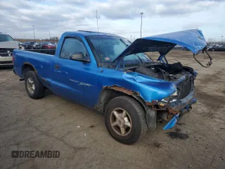 1998 Dodge Dakota SLT z VIN 1B7FL26X3WS633719, wystawiony jako Copart lot #82381914 z przebiegiem Nie podano mil oraz Szkoda całkowita • Salvage title. Historia ofert i sprzedaży dostępna na DreamBid. Obrazek 4.