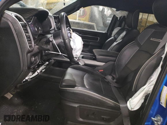 2021 Ram 2500 Laramie with VIN 3C6UR5FL1MG570734, listed as a Copart auction lot 53580205 with 52,873 mi miles and Salvage title. Bid and sale history available at DreamBid. Image 7.