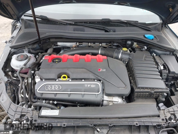 2023 Audi RS 3 with VIN WUAG4DGY9PA905303, listed as a IAAI auction lot 41728962 with 16,896 mi miles. Bid and sale history available at carsss.com. Image 10.