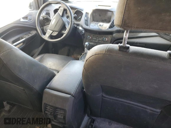 2017 Ford Escape Titanium with VIN 1FMCU9J95HUA48080, listed as a Copart auction lot 83202034 with 122,528 mi miles and Salvage Title. Bid and sale history available at carsss.com. Image 8.