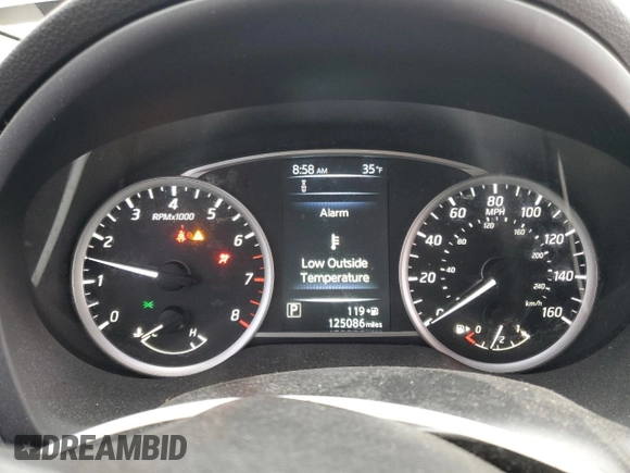 2018 Nissan Sentra S with VIN 3N1AB7AP4JY309984, listed as a Copart auction lot 47493825 with 125,086 mi miles and Salvage Title. Bid and sale history available at carsss.com. Image 9.