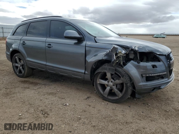 2015 Audi Q7 Premium Plus z VIN WA1LMAFE3FD015758, wystawiony jako Copart lot #48717595 z przebiegiem 139 096 mil mil oraz Szkoda całkowita • Salvage title. Historia ofert i sprzedaży dostępna na DreamBid. Obrazek 4.