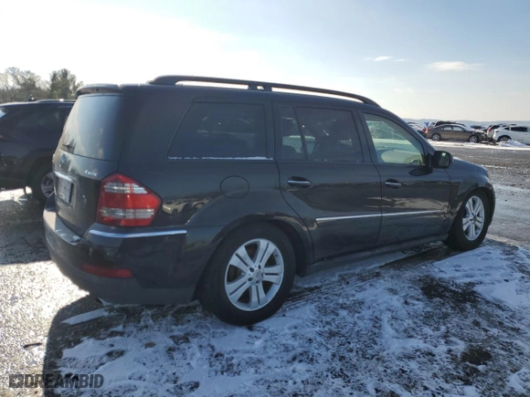 2009 Mercedes-Benz GL-Class 4.6L with VIN 4JGBF71E09A478268, listed as a Copart auction lot 89117255 with 196,888 mi miles and Clean Title. Bid and sale history available at carsss.com. Image 3.