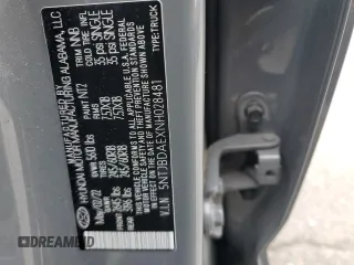 2022 Hyundai Santa Cruz SEL z VIN 5NTJBDAEXNH028481, wystawiony jako Copart lot #50438445 z przebiegiem Nie podano mil oraz Szkoda całkowita • Salvage title. Historia ofert i sprzedaży dostępna na DreamBid. Obrazek 15.